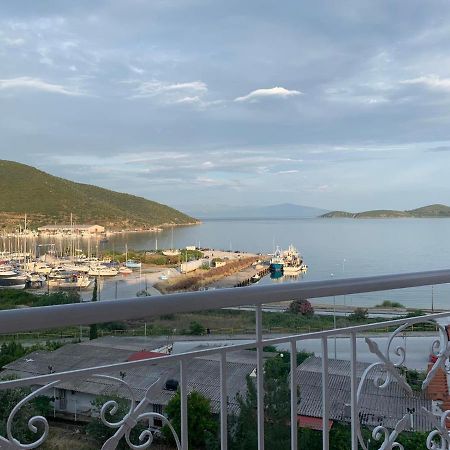 Port View House-Comfy Family Apartment-Panoramic View Néa Péramos Exteriér fotografie